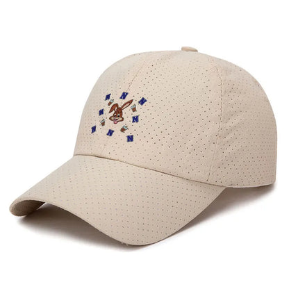 Nesquik Chocolate Milk Rabbit Quick Dry Baseball Cap