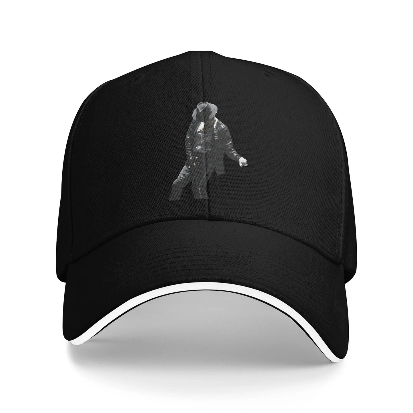 MJ King Of Pop Victory Tour Billie Jean Sandwich Hats Baseball Cap