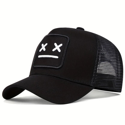1piece Unisex XX Embroidery Baseball Net Caps Hip Hop Cap