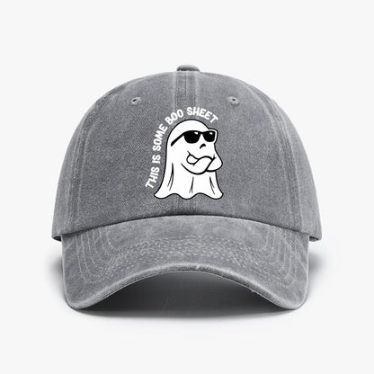 This Is Some Boo Sheet Prints Halloween Baseball Cap