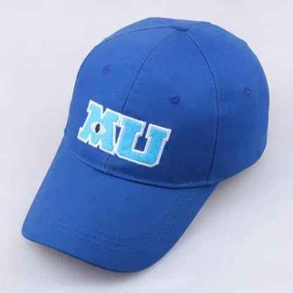 Comic Baseball Cap Men Adult Unisex Cotton MU Embroidery Big Eye Monster University