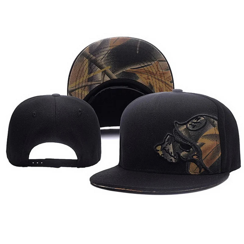 Metal Mulisha Men Women Baseball Cap Skull Embroidery Snapback Cap Hip Hop Hat