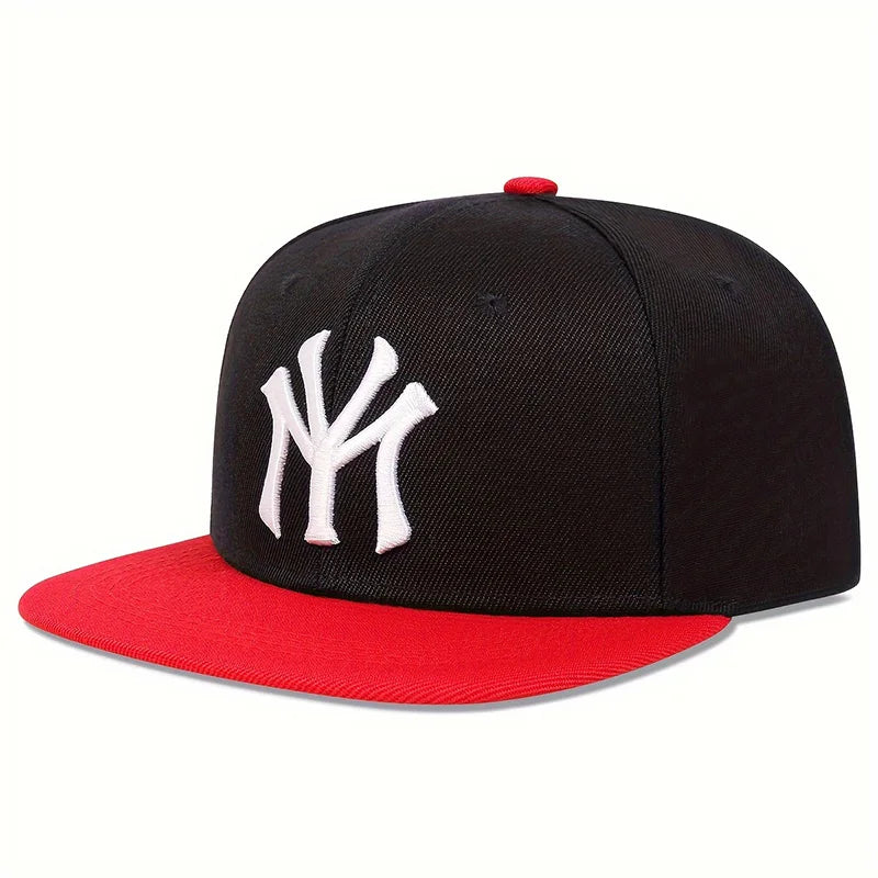 Unisex Letter Embroidery Snapback Caps Hip-hop Hats Outdoor