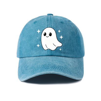 Cute Smiling Ghost Graphic Baseball Cap