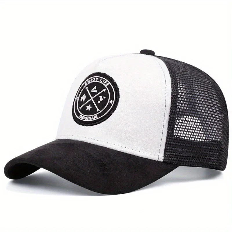 Unisex Fashion Cap ENJOY LIFE Letter Patch Baseball Caps