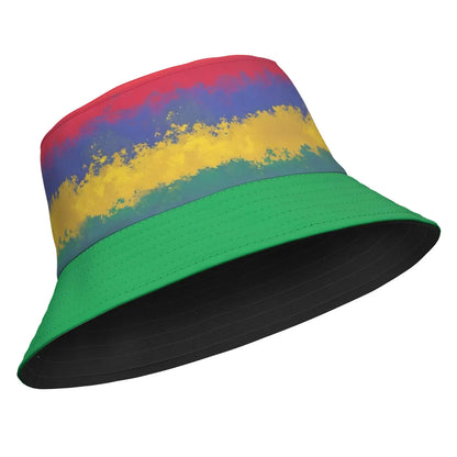 Mauritius Fisherman Hats Free Custom Made Name Team Logo Bucket Cap