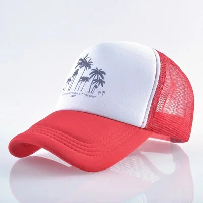 Snapback Mesh Baseball Cap Summer Outdoor Sport Hats