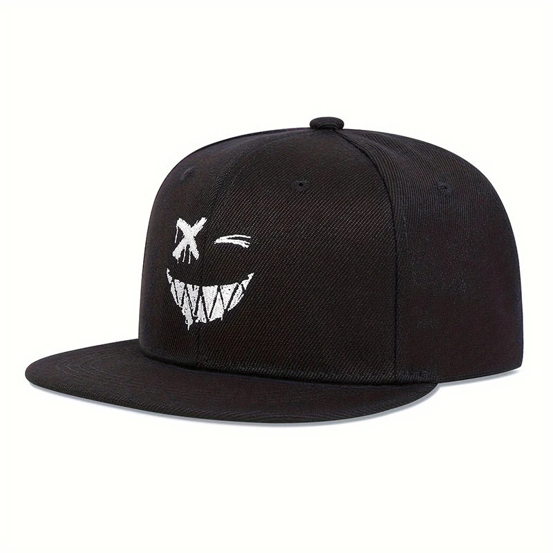 Children XX Smiling Face Embroidery Baseball Caps Hip-hop Hats Snapback Cap