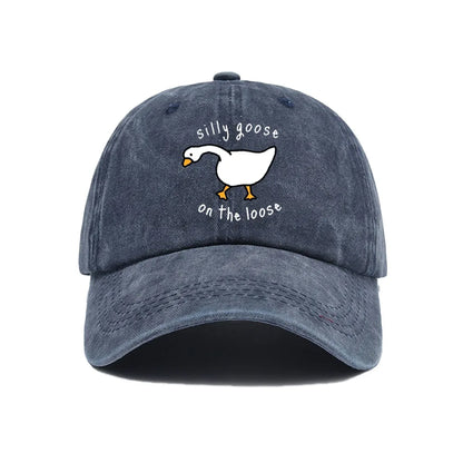 Big Goose Printed Baseball Hat For Men And Women