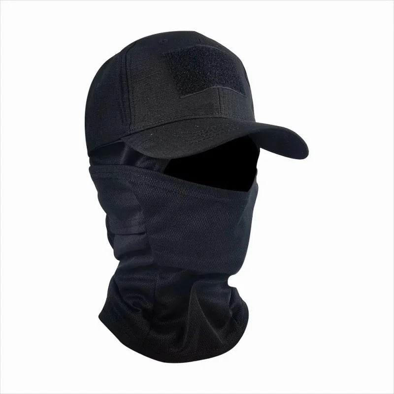 Camo Baseball Caps Camouflage Balaclava Hat Outdoor Fishing Hiking Hunting
