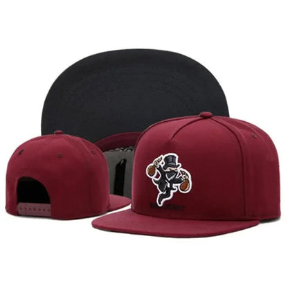 Luxury Brand Embroidery Retro Baseball Capsfor Men Women Bone Snapback Black Sports Hats