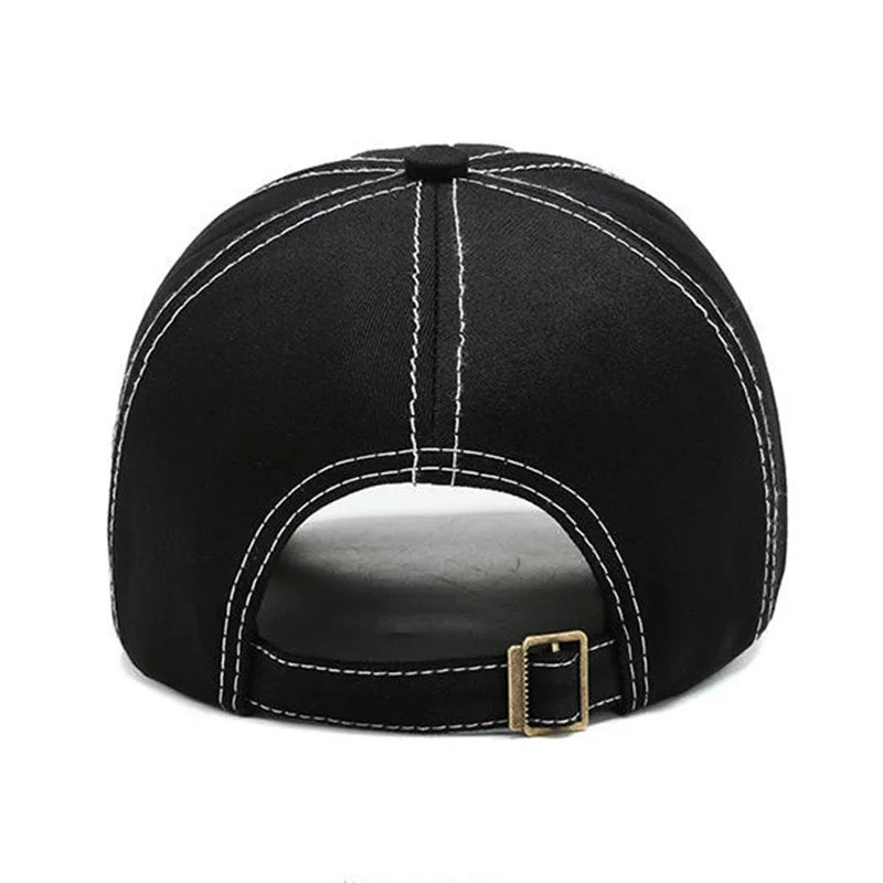 Unisex Sunshade Breathable Baseball Cap With Eagle Embroidery