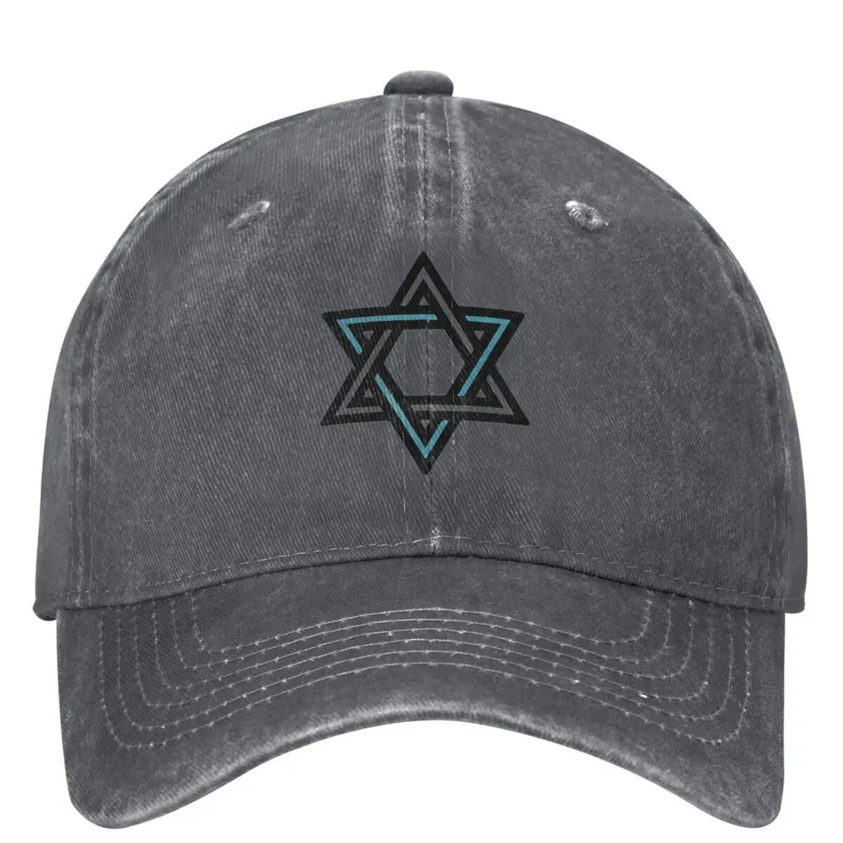 Star Of David Denim Baseball Cap Judaism Hunting Camping Hip Hop Hats