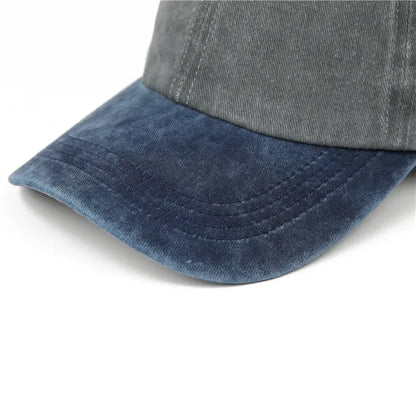 Vintage Washed Baseball Cap For Men