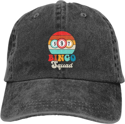 Crazy Bingo People Baseball Cap