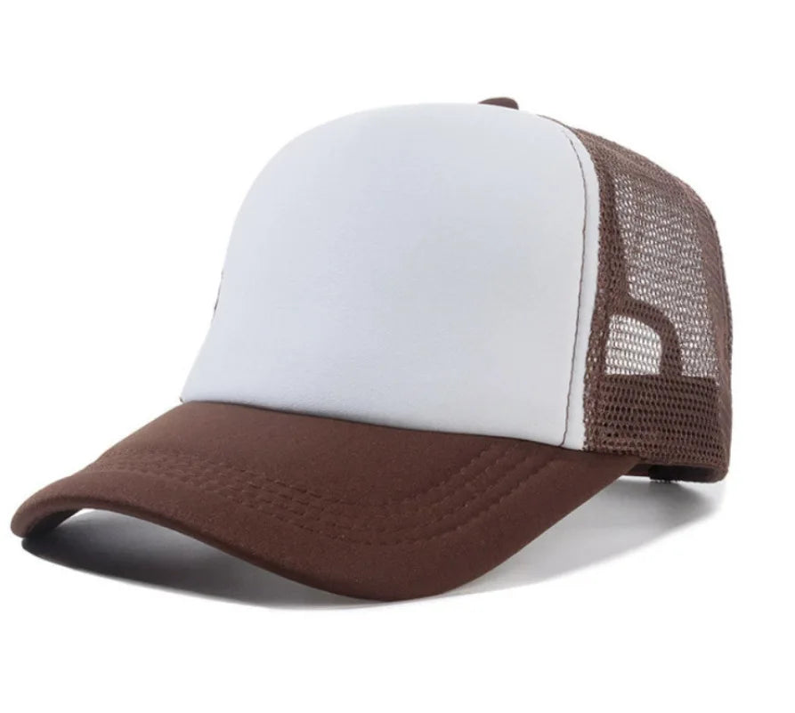 Unisex Cap Men Casual Plain Mesh Baseball Cap