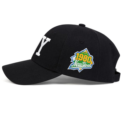 Unisex Letter Embroidery Baseball Caps Spring Autumn Outdoor Sunscreen Hat