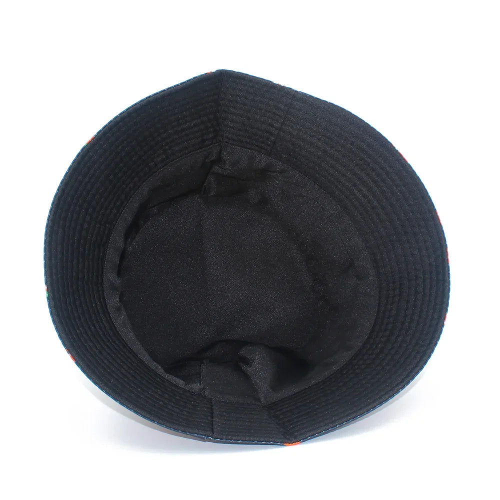 Unisex Chili Pepper Print Reversible Bucket Hat