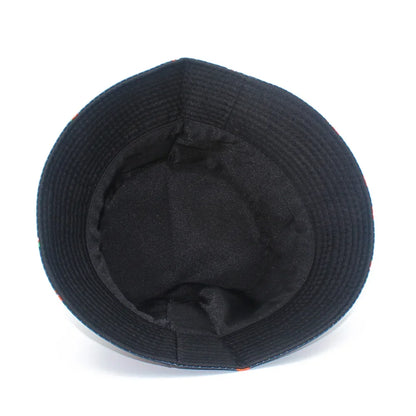 Unisex Chili Pepper Print Reversible Bucket Hat