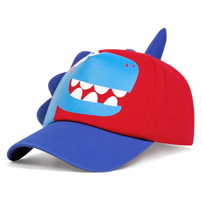 Children Dinosaur Print Baseball Net Caps