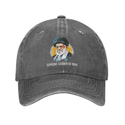 Ali Khamenei Supreme Leader of Iran Casual Baseball Cap