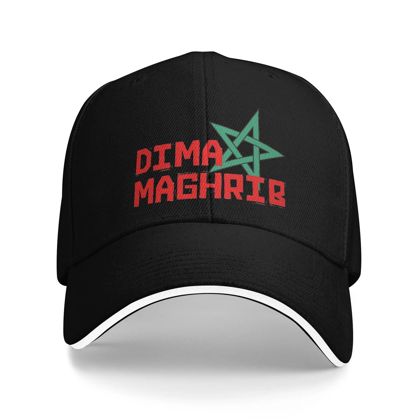 New Design Baseball Cap Morocco Heart Flag Morocco Of Arms Wear