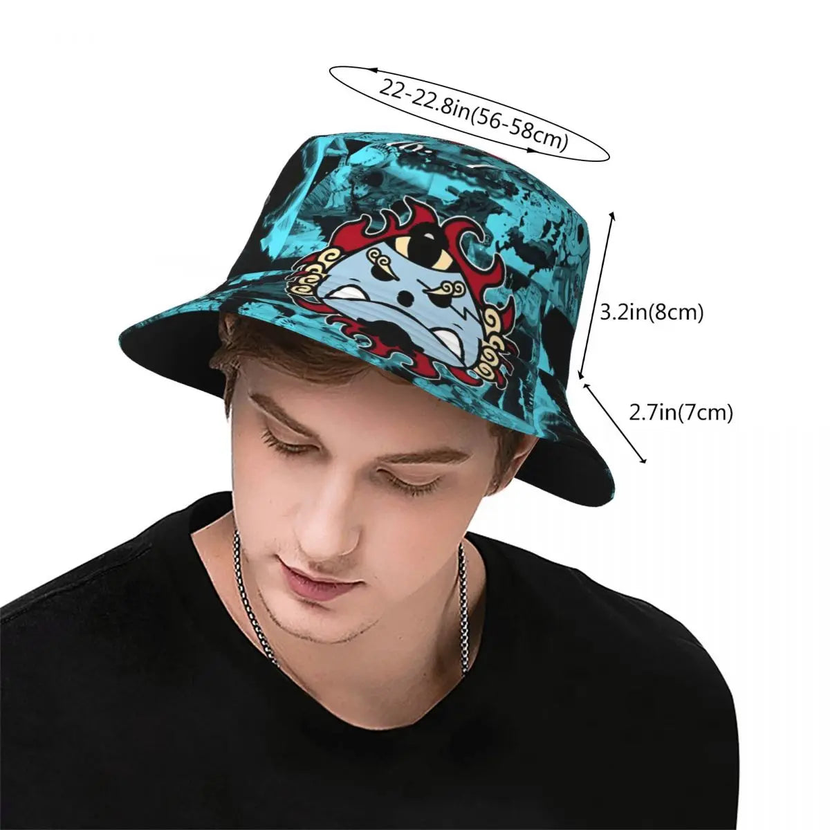 Trendy One Piece Jinbe Bucket Hats