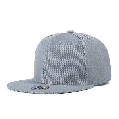 Unisex Cap Plain Snapback Hat High Quality Adult Hip Hop