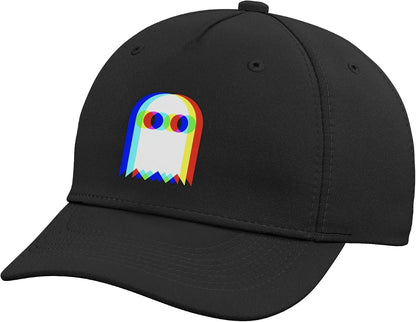 Vaporwave Psychedelic Ghost Retro Halloween Techno EDM Adjustable Baseball Hat