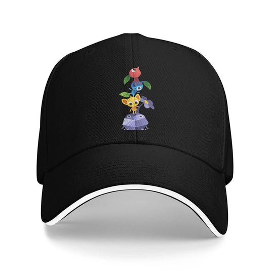 Pikmin Baseball Caps