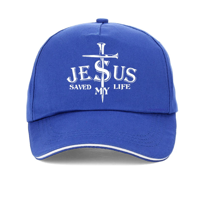 Jesus Saved My Life Baseball Cap