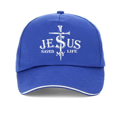 Jesus Saved My Life Baseball Cap