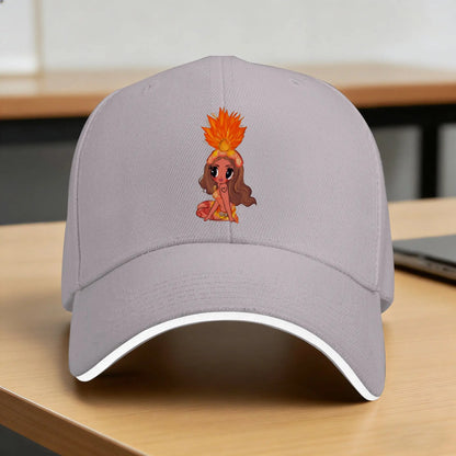 K-Karol G Cartoon Print Baseball Cap