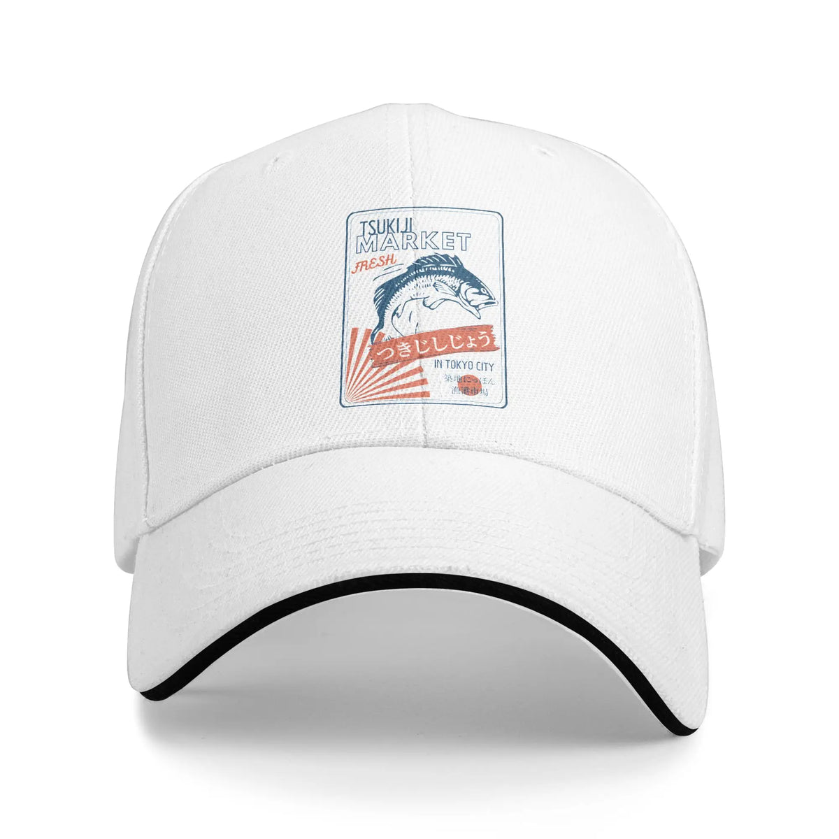 Tsukiji Fish Market Tokyo Baseball Cap