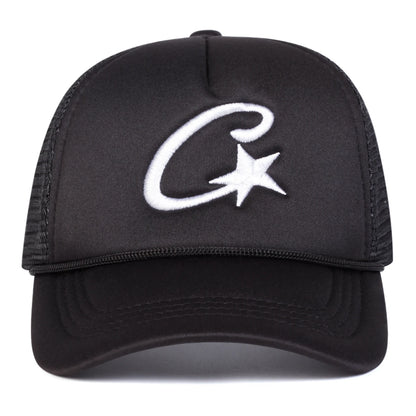 Unisex C Letter Pentagram Embroidery BaseballCaps