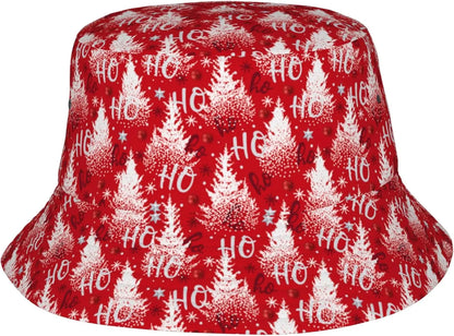 Christmas Botanical 6 Bucket Hats For Women Men