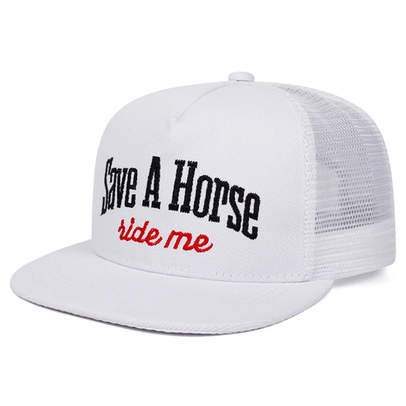 New Fashion Webhat Cartoon Letter Embroidered Hip Hop Hat Snapback Hat