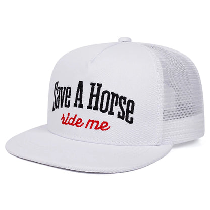 New Fashion Webhat Cartoon Letter Embroidered Hip Hop Hat Snapback Hat