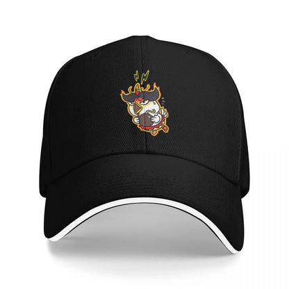 Unisex Baseball Hats Buldak Ramen Hot Chicken Flavor Noodles Baseball Caps