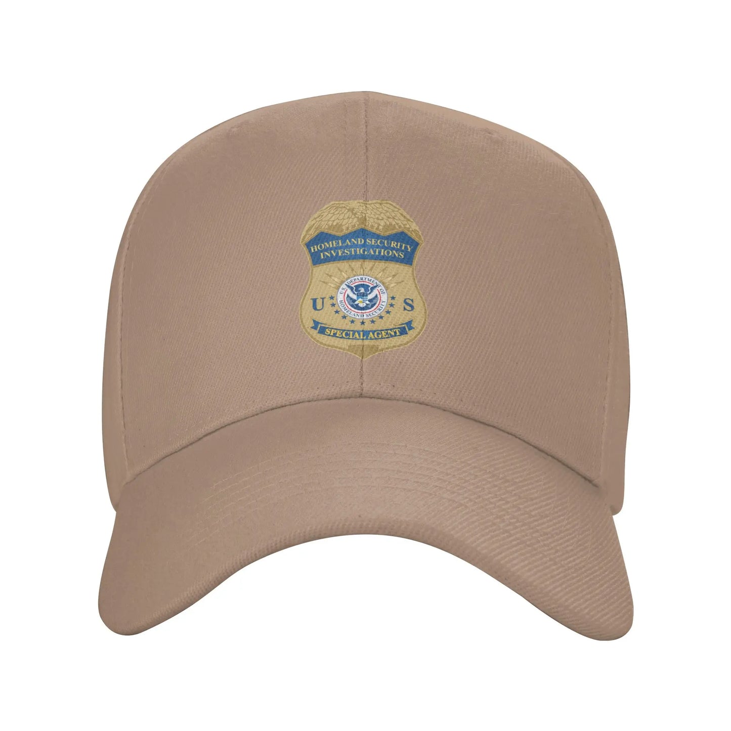 ICE Immigration Logo And Customs Enforcement Sun Baseball Cap For Men