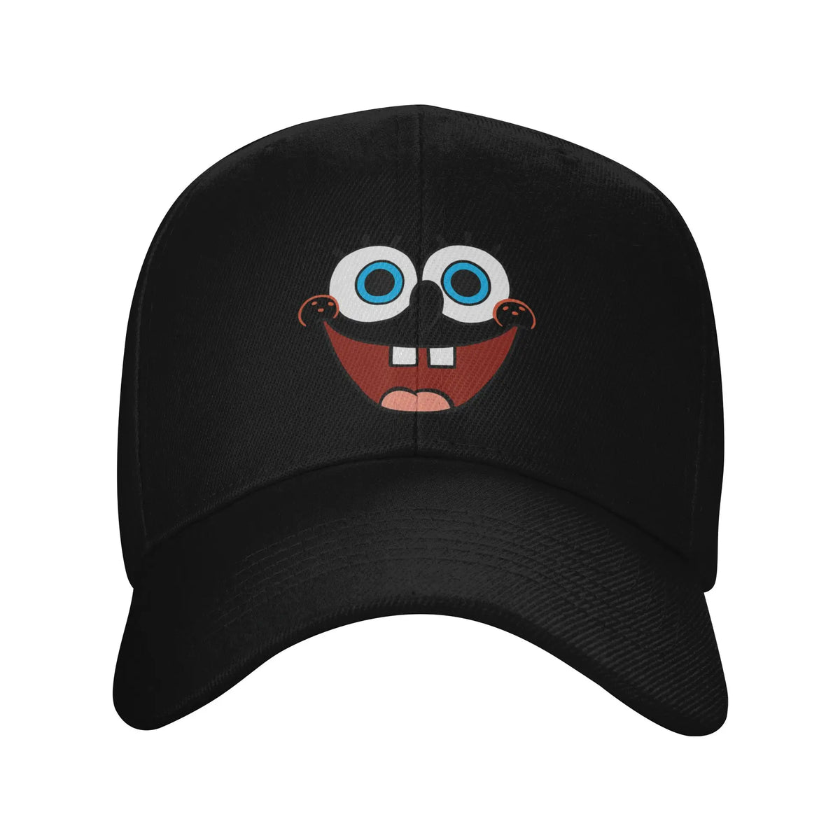 Spongebobs Large Smiling Face Sun Baseball Cap