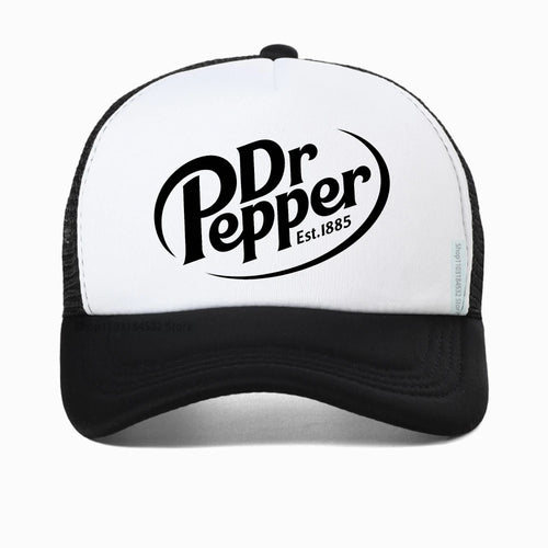 Unisex Dr Pepper Letter Print Baseball Caps