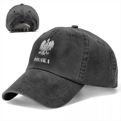 Vintage Polska Vintage Poland Polish Flag Baseball Cap