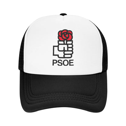PSOE Logo Pedro Sanchez Mesh Baseball Hat
