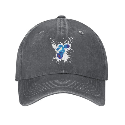 Megaman Pixel Jump Men Women Baseball Caps