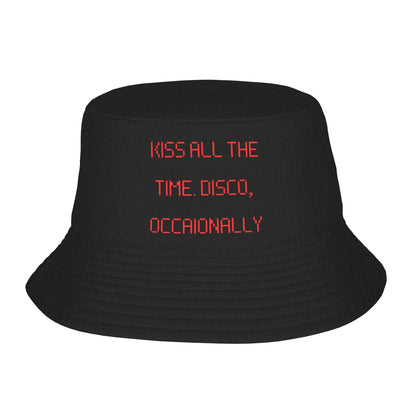 Men Women Kiss All the Time Bucket Hat