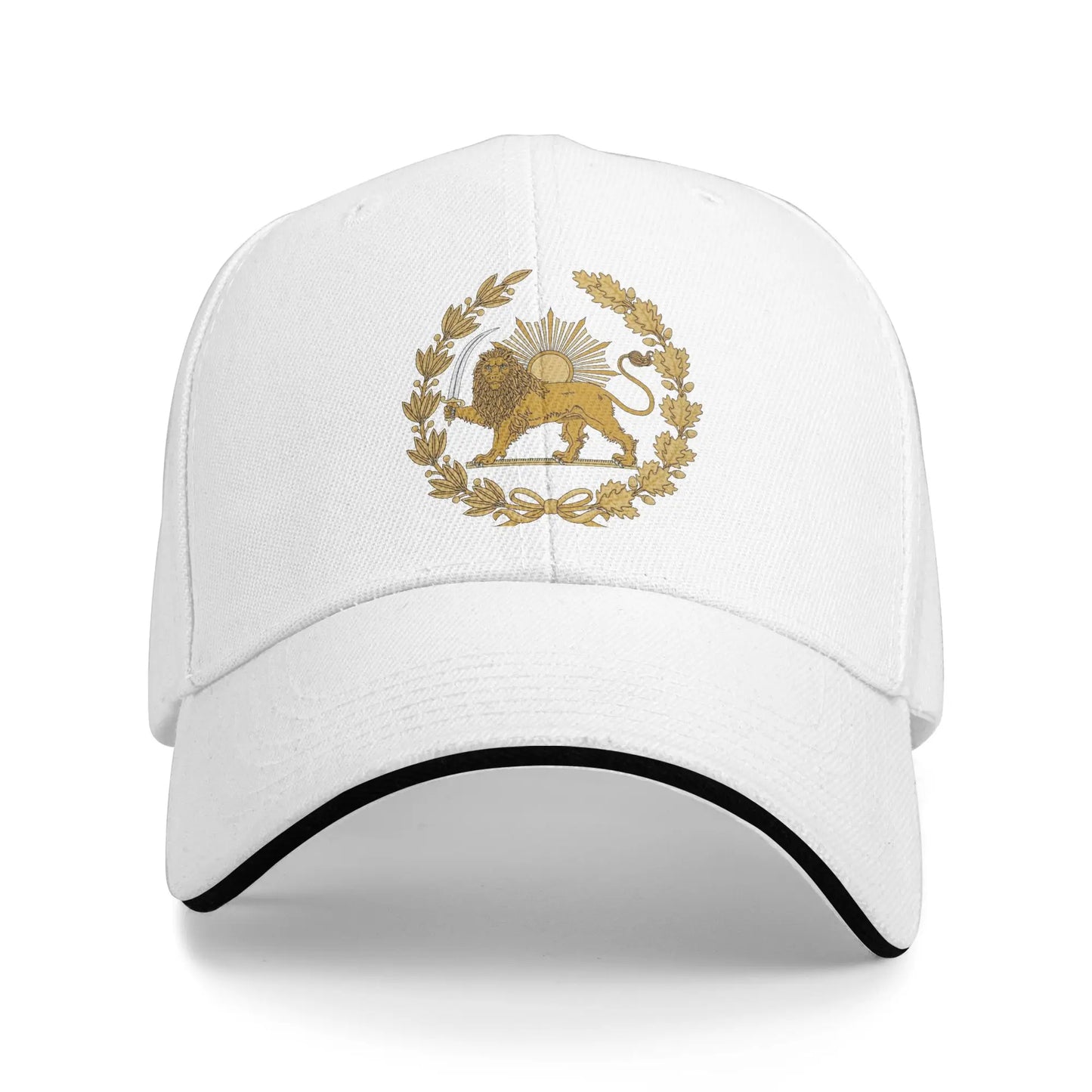 Lion and Sun Emblem of Persia Iran Casual Baseball Cap