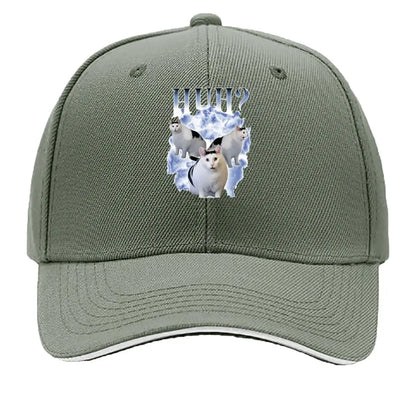 HUH Cat Meme Baseball Cap
