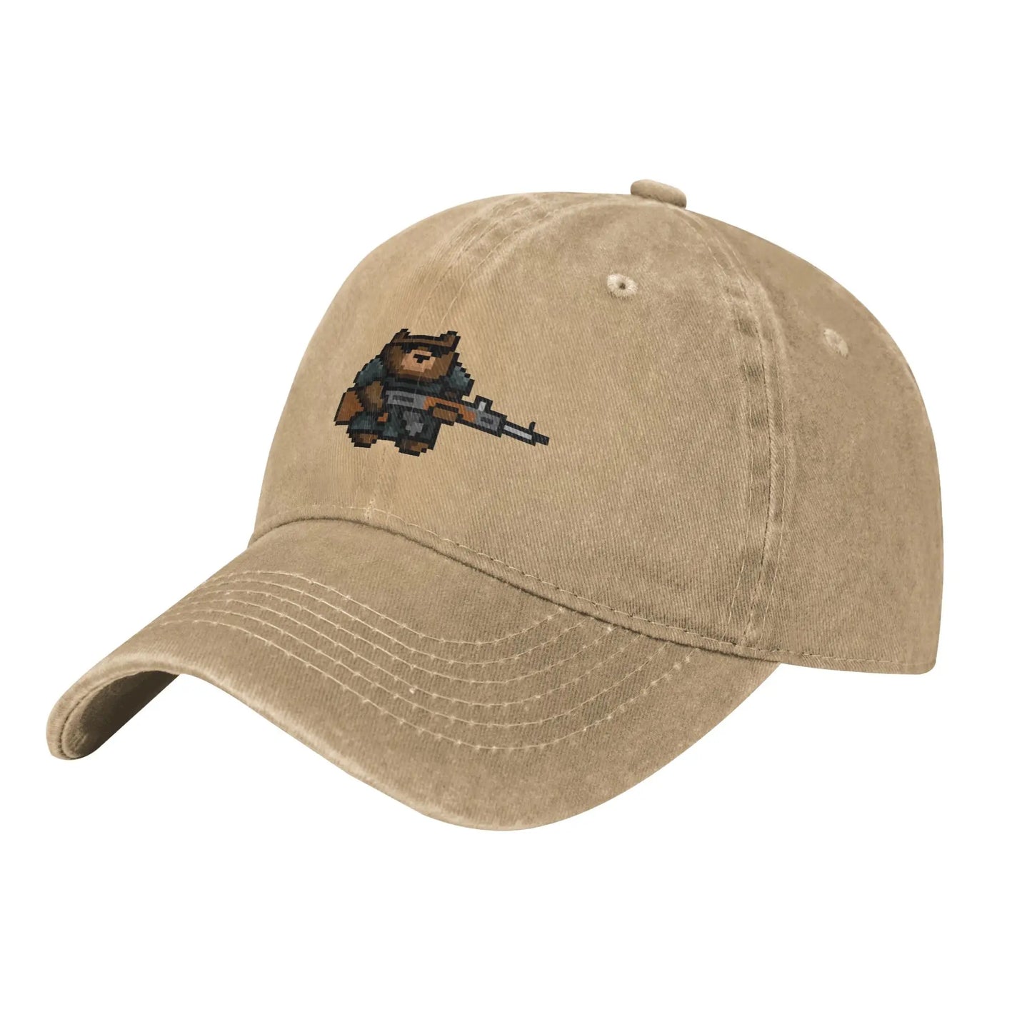 Funny Tactibear Spray Shoot Valorant Baseball Caps