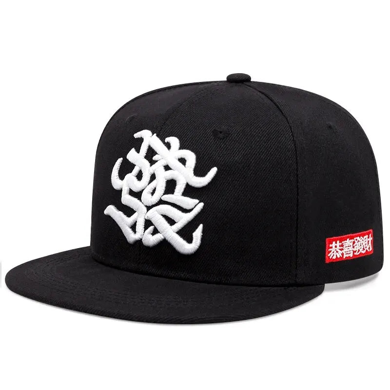 Fashion Embroidery Baseball Cap For Men Women Summer Outdoor Breathable Snapback Hat